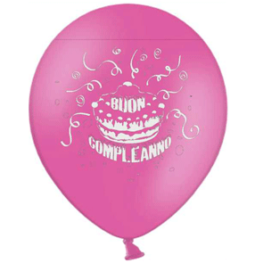 palloncini buon compleanno stampa globo viola